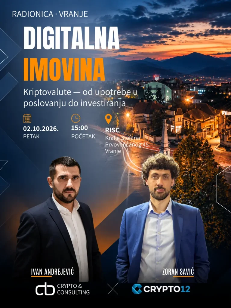 Digitalna imovina radionica u Vranju